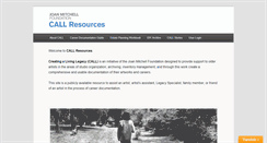 Desktop Screenshot of callresources.org